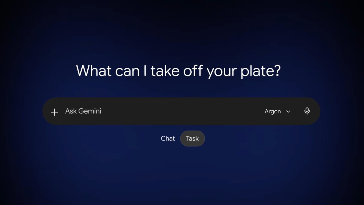 Google Gemini 4 Argon 官方界面图